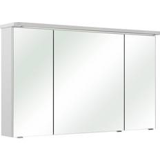 120.0 cm Armoires de Toilette avec Miroir Pelipal Serie 4005 Spiegelschrank 122 cm 3 Drehtüren