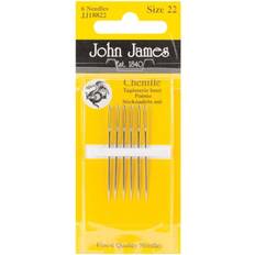 Colonial Needle John James Stramajnåle Spids Str 22 6 Stk