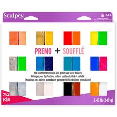Sculpey Premo Souffle Multipack 24ct 1oz