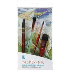 Princeton Neptune Synthetic Brush Professionnel 4-Set