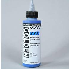 Transparent Akrylfärger Golden HF 119ml Transp. Phthalo Blue GS 8559