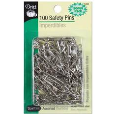 Filati e Forniture per Lavori a Maglia Dritz 100 Assorted Safety Pins Size 00/1/2/3