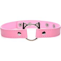 Master Series Ms Kinky Kitty Ring Slim Choker Pink