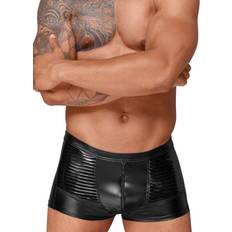 Sexlegetøj Noir Handmade Wetlook Herren-Shorts mit Zierfalten