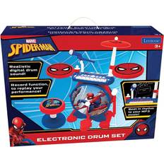 Spider-Man Musikspielzeuge Lexibook Marvel Spider-Man Electronic Drum Set