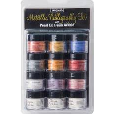 Jacquard Pearl Ex Metallic Calligraphy Set 12-pack