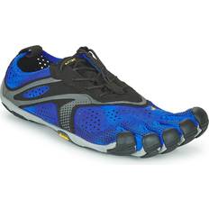 Sistema di allacciatura rapida - Uomo Scarpe Vibram FiveFingers V-Run - Blue/Black