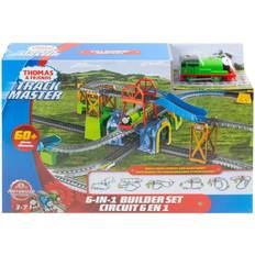 Plastic Train Track Set Mattel Thomas & Friends Trackmaster Percy 6 in 1 Set