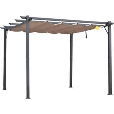 Aluminum Pavilions & Accessories OutSunny Pergola Gazebo 3x3 m