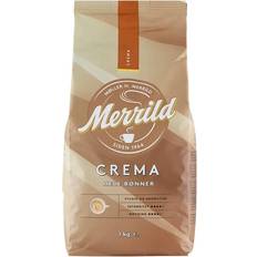 Merrild Hele kaffebønner Merrild Crema 1000g