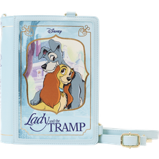 Loungefly Disney Lady and the Tramp Classic Book Convertible Crossbody Purse