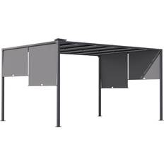 Best Pavilions & Accessories OutSunny Pergola with LED Lights 3x3 m