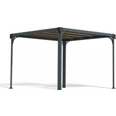 Bronze Pavilions & Accessories Palram Milano 3000 Garden Gazebo Polycarbonate