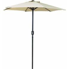 Charles Bentley Beige Market Garden Parasol Umbrella Crank