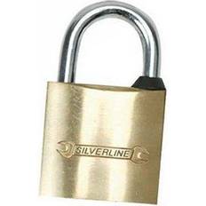 Silverline MSS02 Brass Padlock 30mm