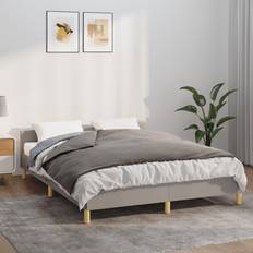 vidaXL Tyngdetæppe med Betræk 150x200 cm 11 kg Stof Grå Tyngdedyne Grå (200x150cm)