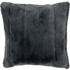 Chair Cushions Paoletti Empress Luxury Fur Chair Cushions Black (45x45cm)