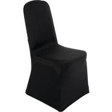 Housses de chaise Bolero De Banquet Noire Housse de chaise Noir