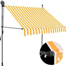 Window Awnings on sale vidaXL Manual Retractable Awning with 78.7'