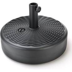 40lb Round Fillable Patio Umbrella Base Stand 18in