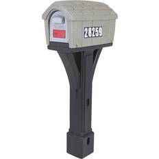 Gray Letterboxes & Posts Simplay3 Classic Home Mailbox — Black/Gray, Model 416700-02