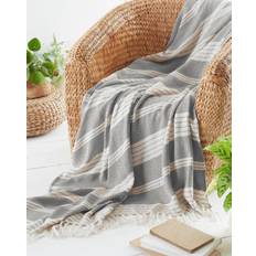 Country Club Diamond Over Blankets Grey (150x)