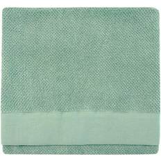Furn Textured Weave Oxford Panel Bath Towel Grey, White, Green