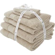 Towels Catherine Lansfield Anti Bacterial 6 Guest Towel