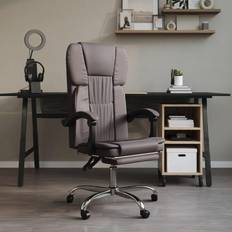 VidaXL Stoler vidaXL Grey Reclining Kontorstol