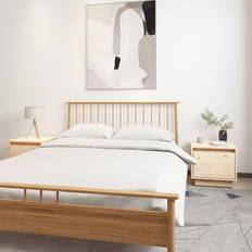 vidaXL Cabinets 2 Pine Nattbord