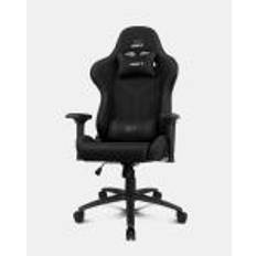 Drift Gaming Chair DR110 -DR110BK Gaming Chair, hochdichter Stoff, 4D-Armlehnen, geräuscharme Rollen, Kolbenklasse 4, neigbar, Nacken-/Lendenwirbelkissen, Farbe schwarz