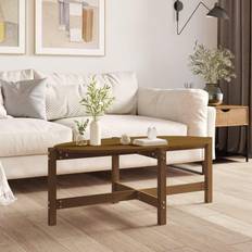 Pines Coffee Tables vidaXL honey brown, 118 Pine Coffee Table