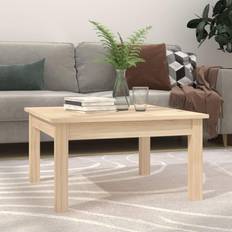 Kiefer Couchtische vidaXL 55x55x30 Massivholz Kiefer Couchtisch