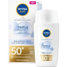 Hautpflege Nivea SUN UV Face Specialist Triple Protect Sun Cream Fluid SPF50 40ml