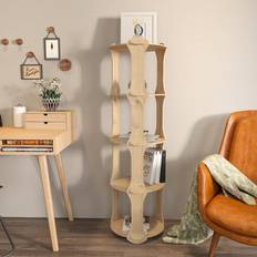 Blue Book Shelves Decorotika Yuvar 5-Tier Book Shelf