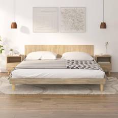 vidaXL 40x35x47 2 stk. Sengebord