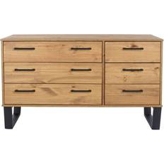 Plastic Chest of Drawers Core Products Texas Antique Wax Pine Chest of Drawer 119x73.6cm