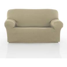 Beige Loose Sofa Covers Homescapes Two Seater 'Iris' Loose Sofa Cover Beige