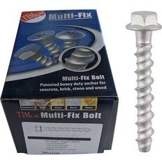 Timco Multi Fix Bolt Hex Flange Head M6 130 Qty