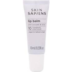 Green Lip Balms SAPIENS Nourish & Protect Lip Balm with Avocado Ecocert Cosmos, Unflavoured Lip