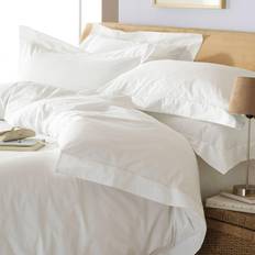Textiles Paoletti Paoletti Oxford King Set Duvet Cover White