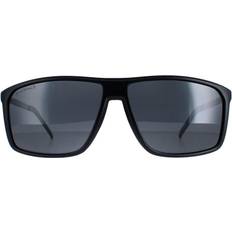 Montana Square Matte Black Smoke Polarized