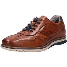 Bugatti Sneakers Bugatti man Herr Simone Comfort snörning, Cognac, EU, konjak, Weit