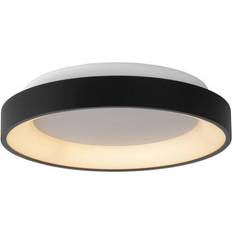 Spotlights Lucide Vidal Plafondlamp Ø 28 x 6 cm Zwart