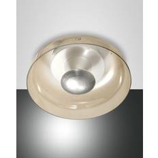 Vetro Plafoniere Fabas Luce Vintage Applique 300 mm x 1350 lm Plafoniera