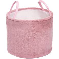 Pink Bathroom Interior & Storage OHS Teddy Fleece