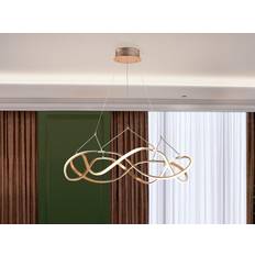 Schuller Lighting Molly LED Hængelampe Remote Ø80 cm Rosaguld Pendel