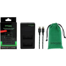 Np w126 Patona Hurtigoplader Dual Fuji NP-W126 kabel USB-C 0,6 m