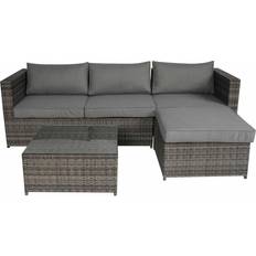 Charles Bentley Corner Sofa Garden Outdoor Lounge Set