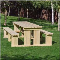 Garden & Outdoor Furniture Rutland County Garden Furniture Tinwell 8ft Picnic